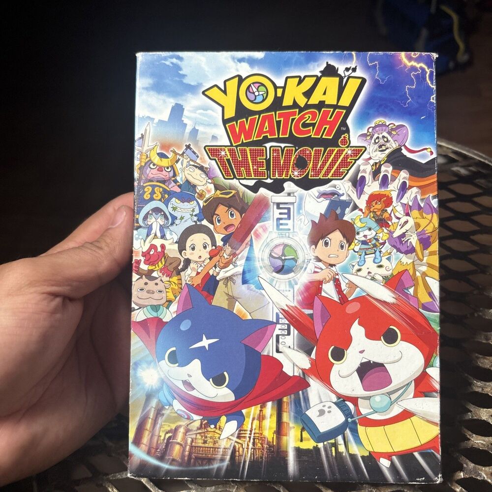 (English) Yo-kai Watch: The Movie (DVD) With Slip Cover Tested